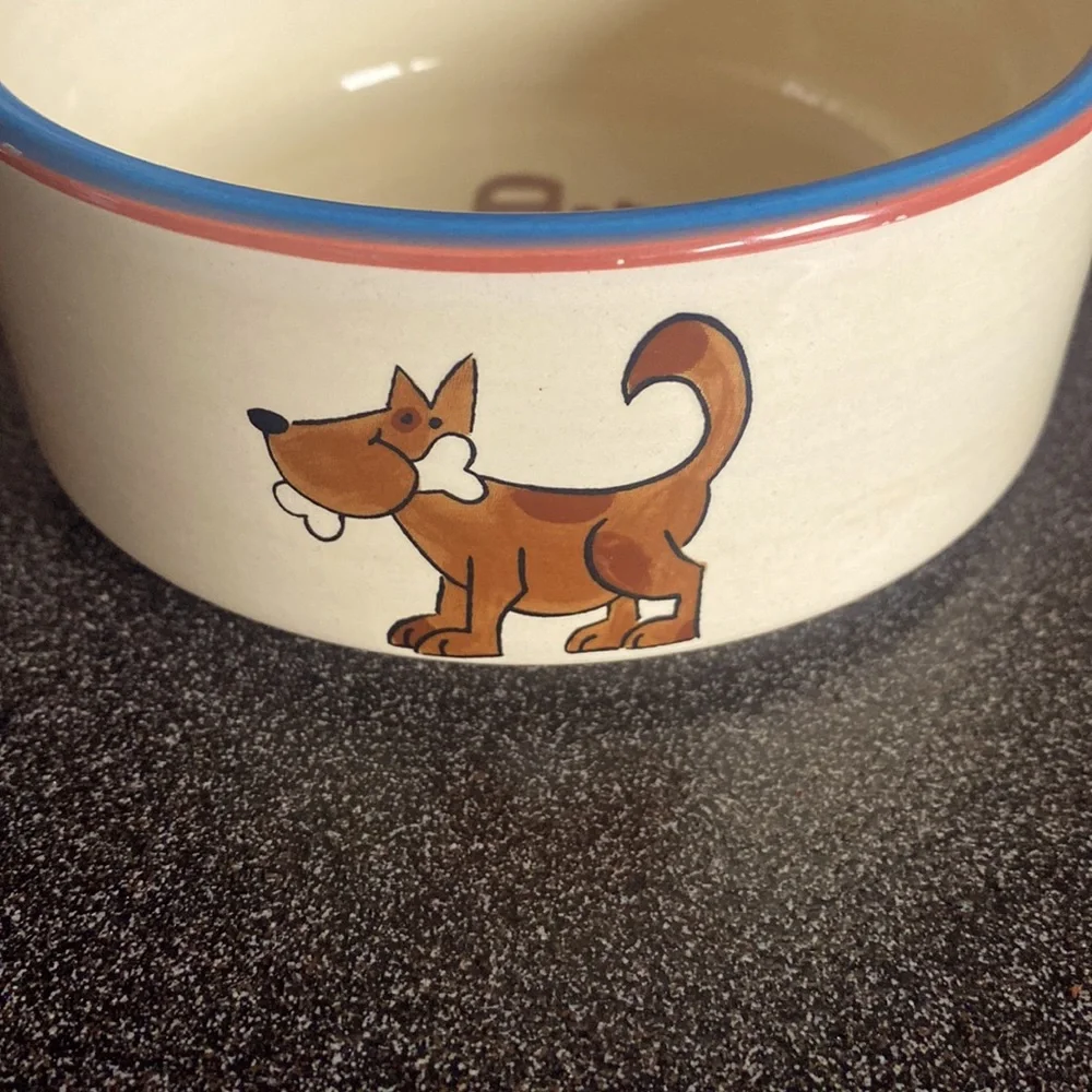 Tabletops Gallery Good Dog Pet Bowl